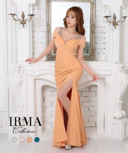 IRMA ドレス イルマ キャバドレス ナイトドレス ロングドレス 全４色 7号 S 9号 M 11号 L 31468 クラブ スナック キャバクラ パーティー
