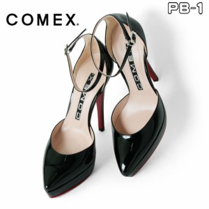COMEX サンダル（靴） コメックス キャバドレス ナイトドレス ブラック 黒 22.5 23.5 24.0 5639E クラブ スナック キャバクラ パーティー