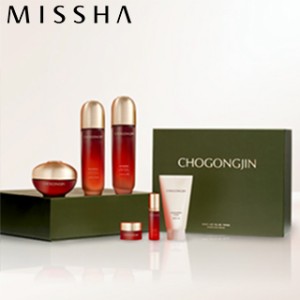 MISSHA (ミシャ) - チョゴンジン ソセン 3種 セット [化粧水 + 乳液 + クリーム] 韓国コスメ
