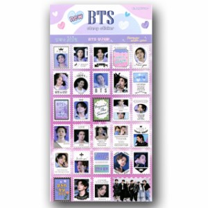 【送料無料・速達】 防弾少年団 (BTS) バンタン 記念 切手 シール ステッカー B ver. [29ピース] グッズ