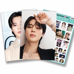 JIMIN ジミン (防弾少年団 BTS バンタン) グッズ - フォト ポスター セット (PHOTO POSTER SET) [ポスター12枚 + ステッカー セット1枚] 