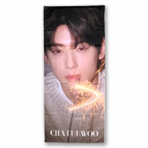 【送料無料・速達】CHA EUN WOO チャウヌ (ASTRO/アストロ) フォト スローガン タオル (PHOTO SLOGAN TOWEL) グッズ