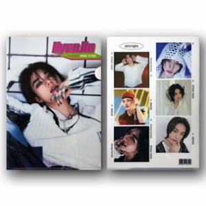 【送料無料・速達】 ヒョンジン (Stray Kids / ストレイキッズ) クリア フォルダー / ファイル (Clear Folder / File) [A4 SIZE] グッズ