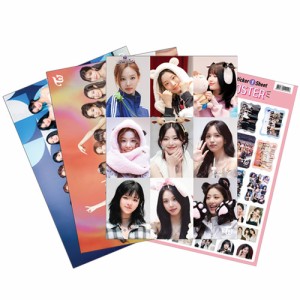 TWICE グッズ - フォト ポスター セット (PHOTO POSTER SET) [ポスター12枚 + ステッカー セット1枚] 30cm x 42cm SIZE