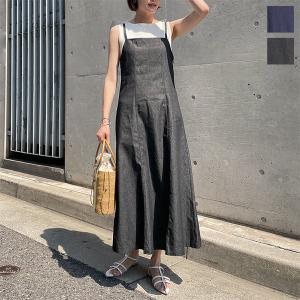 デニム ロング キャミ ワンピースの通販 Au Pay マーケット