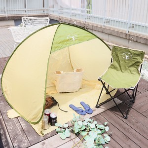 秋新作 あったか_f ギフト ワンタッチポップアップテント X433 入荷済 レジャー ビーチ フェス アウトドア 簡単 軽量 コンパクト サンシ