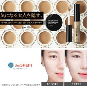 秋新作 the SAEM ザセム Y191 入荷済 2021 韓国で話題 お肌の欠点ALLカバー カバーパーフェクションチップコンシーラー 韓国コスメ 化粧
