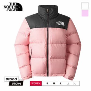 レディース ダウンジャケット アウター ノースフェイス THE NORTH FACE 1996 RETRO NUPTSE ヌプシ レトロ NF0A3XEO ホワイト ピンク 軽量