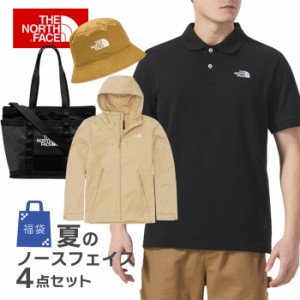 マーアイテム4点入り 2024年 ノースフェイス メンズ ポロシャツ バッグ ジャケット バケットハット THE NORTH FACE 夏 春 福袋 ラッキー