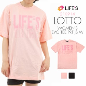 ロット 半袖 Tシャツ レディース かわいい おしゃれ 着回し LOTTO LIFE'S EVO TEE PRT JS W 210914