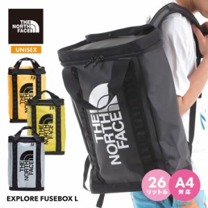 ノースフェイス ヒューズボックス リュック 通学 通勤 バックパック アウトドア スクエア THE NORTH FACE EXPLORE FUSEBOX 26L