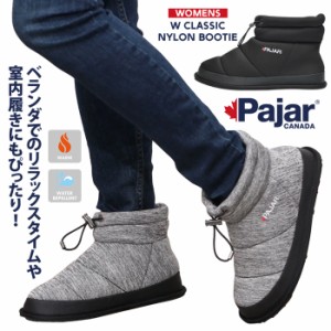 ナイロン ブーツ レディース パジャール カナダ クラシック Pajar CANADA W CLASSIC NYLON BOOTIE 雪 冬 交換無料