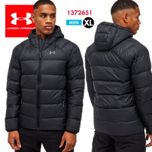 アンダーアーマー UNDER ARMOUR メンズ 男性 大きいサイズ アーマー ダウン 2.0 ジャケット XL ブラック 紳士 防寒 アウター 1372651