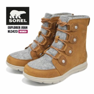 ソレル SOREL EXPLORER JOAN レディース 婦人 女性 雪 ブーツ NL3423 マイクロフリース エクスプローラー ジョアン あったか 交換無料