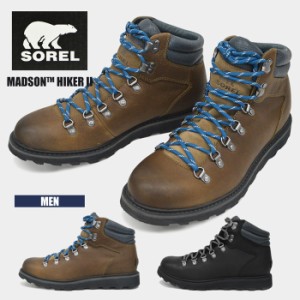 ソレル SOREL MADSON HIKER 2 NM3849 メンズ 紳士 男性 雪 ブーツ NL2079 マディソンハイカー ウィンターブーツ 防滑 交換無料