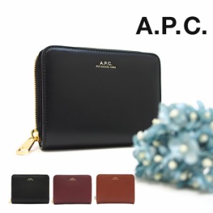 APC アーペーセー レザー ラウンドジップ 二つ折り財布 ミニ財布 全3色 PXAWV F63029 EMMANUELLE COMPACT WALLET レディーズ A.P.C.