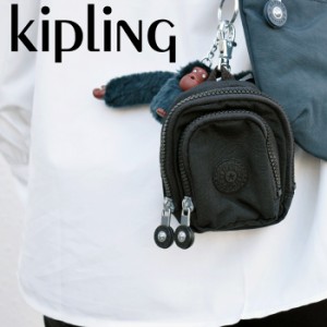 Kipling キプリング キーホルダー MINI SEOUL True Black/ブラック ミニソウル KI5501 J99