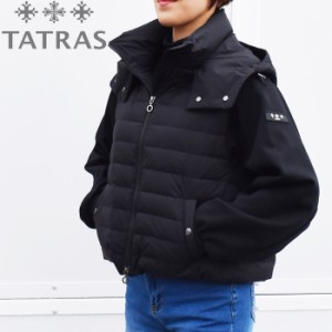 TATRAS タトラス レディース ライトダウンジャケット LTAT24S4997-D CLOVEA クロヴェア BLACK/ブラック タトラス ダウン レディース