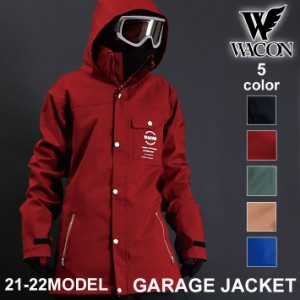 [在庫限り] 21-22 WACON スノーボードウェア メンズ GARAGE JACKET ガレージ ジャケット ワコン スノボ ジャケット