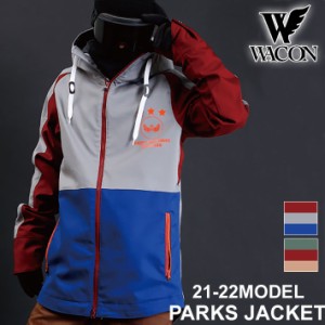 [在庫限り] 21-22 WACON スノーボードウェア メンズ PARKS JACKET パークス ジャケット ワコン スノボジャケット