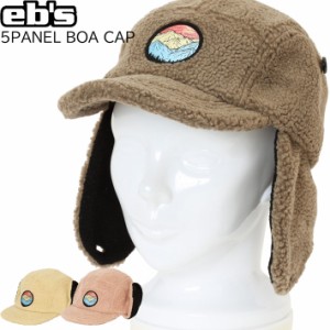  [在庫限り]  eb’s 耳当て付きキャップ 5PANEL BOA CAP 4200411 エビス ボアキャップ 2023