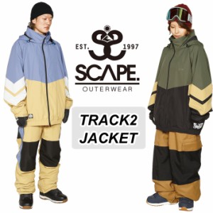 [在庫限り]  SCAPE TRACK2 JACKET エスケープ トラックツー ジャケット ユニセックス スノーボード スノーウェア