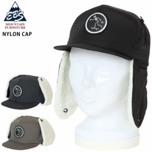 23-24 eb’s 耳当て ボア付きキャップ 4300411 NYLON CAP エビス ナイロンキャップ ウィンタースポーツ 2023 2024 ebs