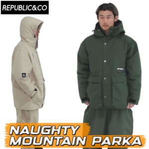 [在庫限り] 23-24 REPUBLIC &CO リパブリック ウェア ジャケット [NAUGHTY MOUNTAIN PARKA] ノーティー マウンテンパーカー  メンズ レデ