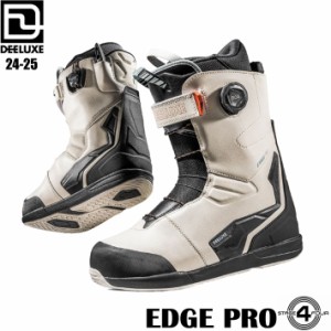 23-24 DEELUXE ブーツ EDGE PRO エッジプロ S4 サーモインナー ディーラックス 熱成型 メンズ スノーボード カービング 日本正規品 送料