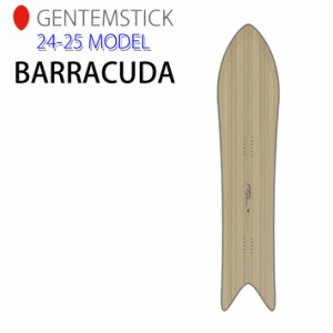 [早期予約] 24-25 GENTEMSTICK BARRACUDA 158.6cm ゲンテンスティック バラクーダ スノーボード オールラウンド パウダーボード アクセル