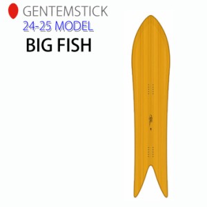 [早期予約] 24-25 GENTEMSTICK BIG FISH 163cm ゲンテンスティック ビッグフィッシュ スノーボード パウダーボード アクセルキャンバー 