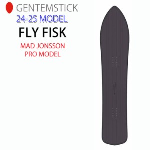 [早期予約] 24-25 GENTEMSTICK FLY FISK 164cm MADS JONSSON プロモデル ゲンテンスティック フライフィスク スノーボード パウダーボー