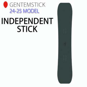 [早期予約] 24-25 ゲンテンスティック GENTEMSTICK INDEPENDENTSTICK 157.5cm インデペンデントスティック スノーボード パウダーボード 