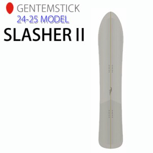 [早期予約] 24-25 ゲンテンスティック GENTEMSTICK SLASHER2 167cm スラッシャー2 スノーボード パウダーボード フラットキャンバー 板 2