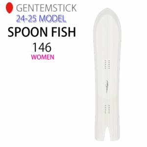 [早期予約] 24-25 GENTEMSTICK SPOON FISH 146cm ゲンテンスティック スプーンフィッシュ レディース スノーボード パウダーボード アク