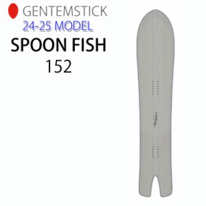 [早期予約] 24-25 GENTEMSTICK SPOON FISH 152cm ゲンテンスティック スプーンフィッシュ スノーボード パウダーボード アクセルキャンバ