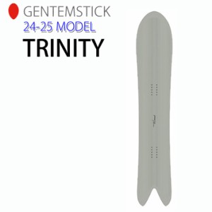 [早期予約] 24-25 ゲンテンスティック GENTEMSTICK TRINITY 156cm トリニティ レディース スノーボード パウダーボード アクセルキャンバ