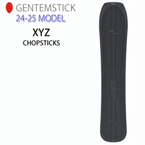 [早期予約] 24-25 GENTEMSTICK XYZ CHOPSTICKS 157.3cm ゲンテンスティック エックスワイゼット チョップスティック スプリット スノーボ