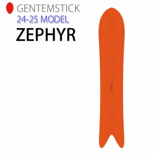 [早期予約] 24-25 ゲンテンスティック GENTEMSTICK ZEPHYR 160 160cm ゼファー スノーボード パウダーボード アクセルキャンバー 板 2024