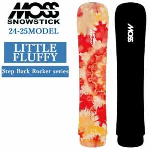 [早期予約] 24-25 MOSS SNOWSTICK LITTLE FLUFFY モス スノースティック リトルフラフィー143cm POWDER パウダーボード 送料無料 スノー