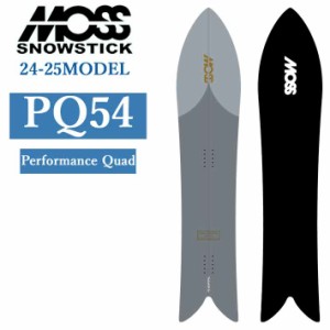 [早期予約] 24-25 MOSS SNOWSTICK PQ54 モス スノースティック 154cm POWDER パウダーボード スノーボード スノボ 板 送料無料 日本正規