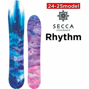 [特典あり] 24-25 Secca スノーボード Rhythmリズム 149cm セッカ 佐々木陽子プロデュース パウダー レディース スノーボード 板 2024 20