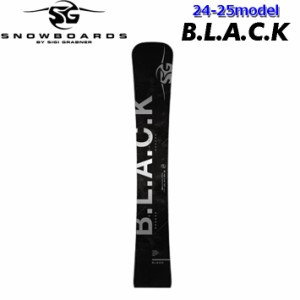 [予約商品] 24-25 エスジー スノーボード SG SNOWBOARDS B.L.A.C.K BLACK 169cm ブラック アルペンボード アルパイン 2024 2025 板 スノ