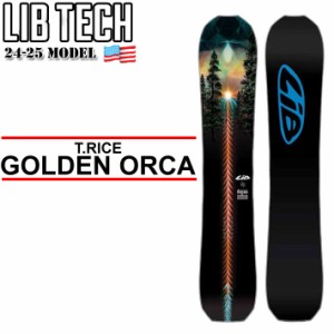 [予約受付中] 24-25 LIB TECH リブテック スノーボード T.RICE APEX GOLDEN ORCA トラビス・ライス エーペックス ゴールデン オルカ 150c