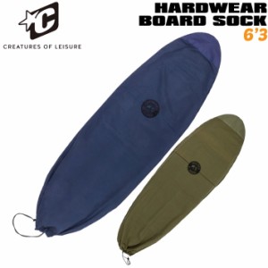 2024 CREATURES クリエイチャー ソフトケース HARD  WEAR BOARD SOCK [6’3] レトロボード サーフボードケース ショートボード サーフィ