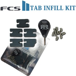 FCSII(エフシーエス2) FCS2 TAB INFILL KIT/Compatibility Kit FCS フィン 取り付けキット FCS フィンキー スクリュー ねじ プラグ用ネジ