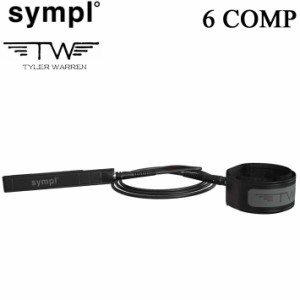 サーフィン リーシュコード SYMPL TYLER WARREN 6 COMP シンプルリーシュ re-leash ショートボード用