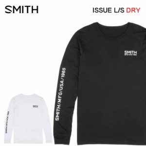 SMITH スミス ISSUE LONG SLEEVE DRY イシュー ロングスリーブ ドライ メンズ 長袖 Tシャツ UPF50+ 速乾 ポリエステル