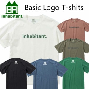 24-25 インハビタント inhabitant Tシャツ メンズ レディース Basic Logo T-shirts [ISM24LS10] Tシャツ 半袖 ロゴ スノーボード スケボ