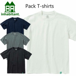 24-25 インハビタント inhabitant Tシャツ メンズ レディース Pack T-shirts [ISM24LS14] Tシャツ 半袖 スノーボード スケボー